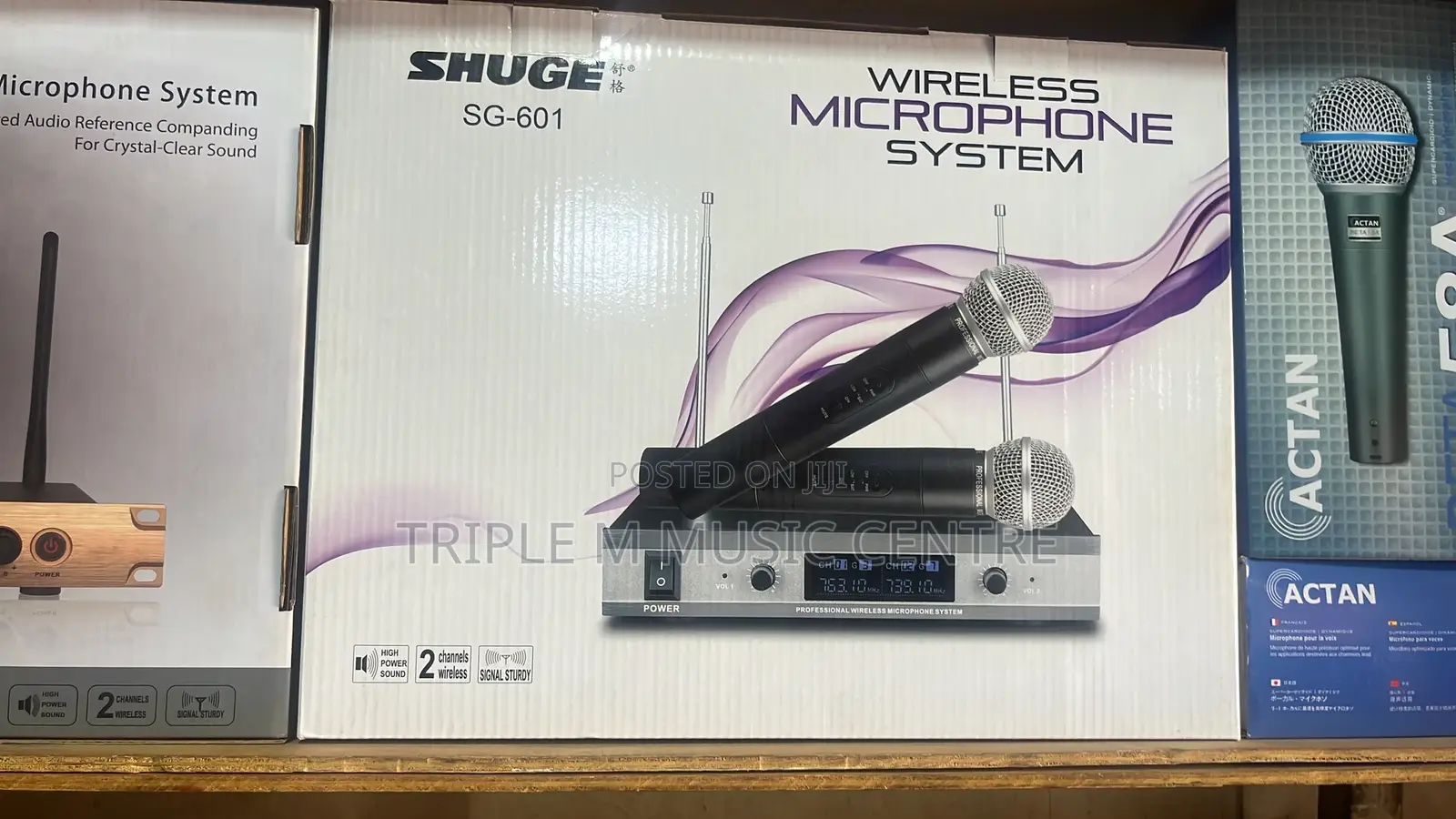 Shuge Sg-601 Wireless Microphones