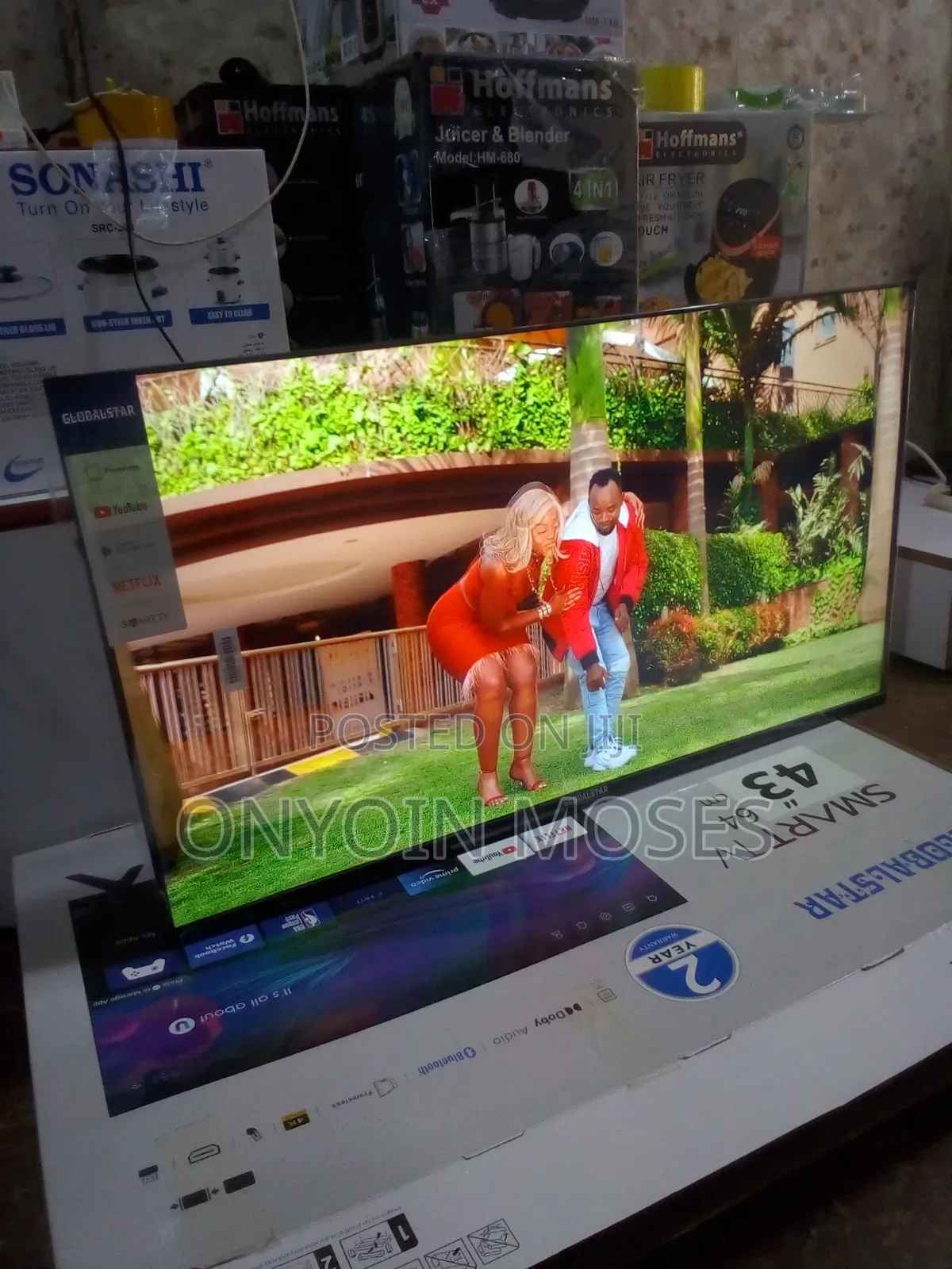 New Globalstar 43" Android Smart Android