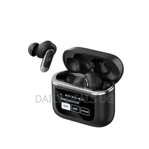 Photo - Porodo Pd-Stguide-Bk Touch Screen Anc TWS Earbuds Black