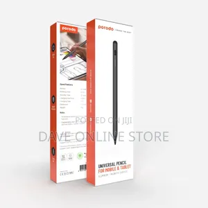 Porodo Universal Smart Pencil With Touch Switch. - Black
