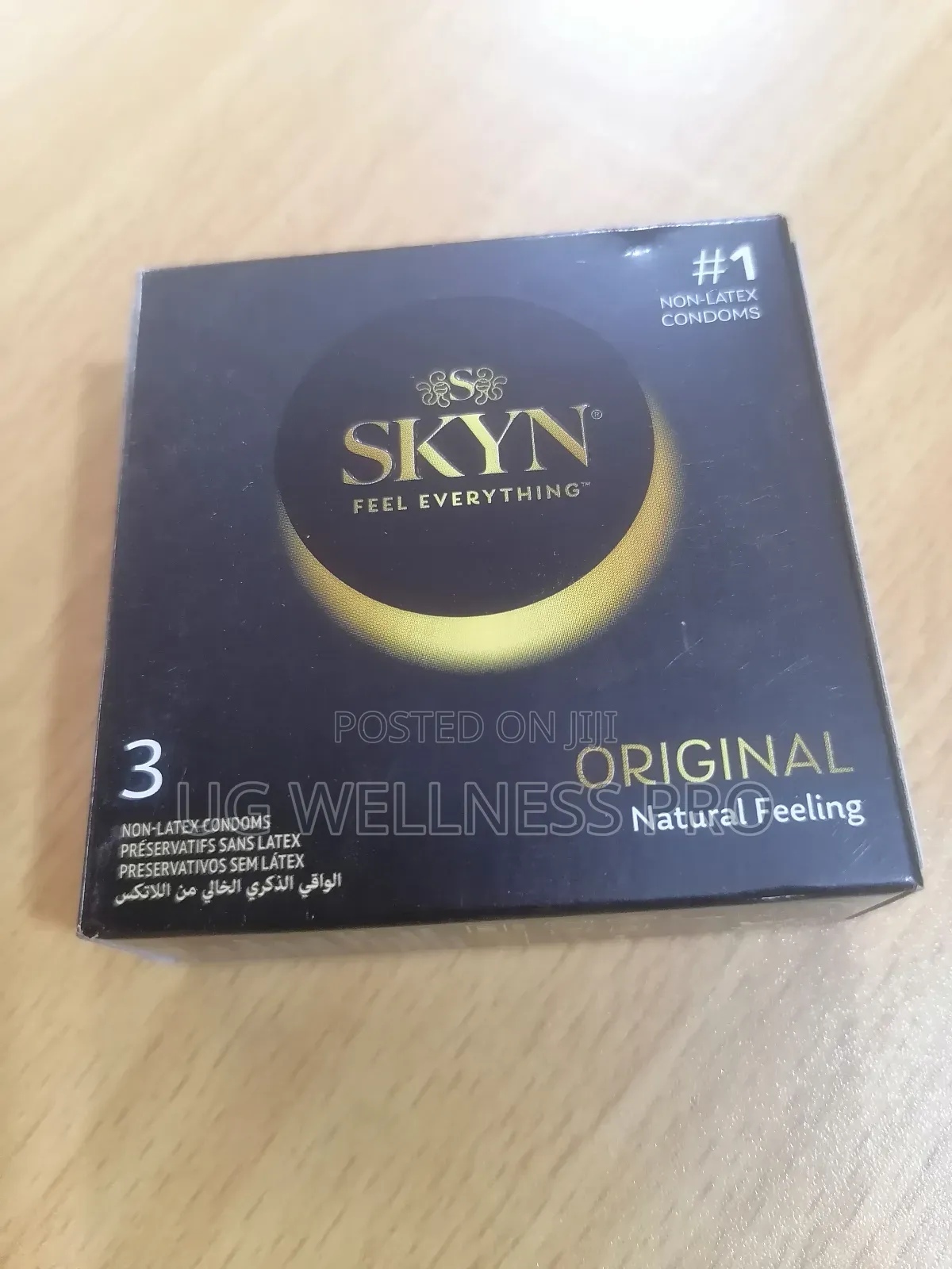Skyn Condoms Original Natural Feeling Non Latex 3s