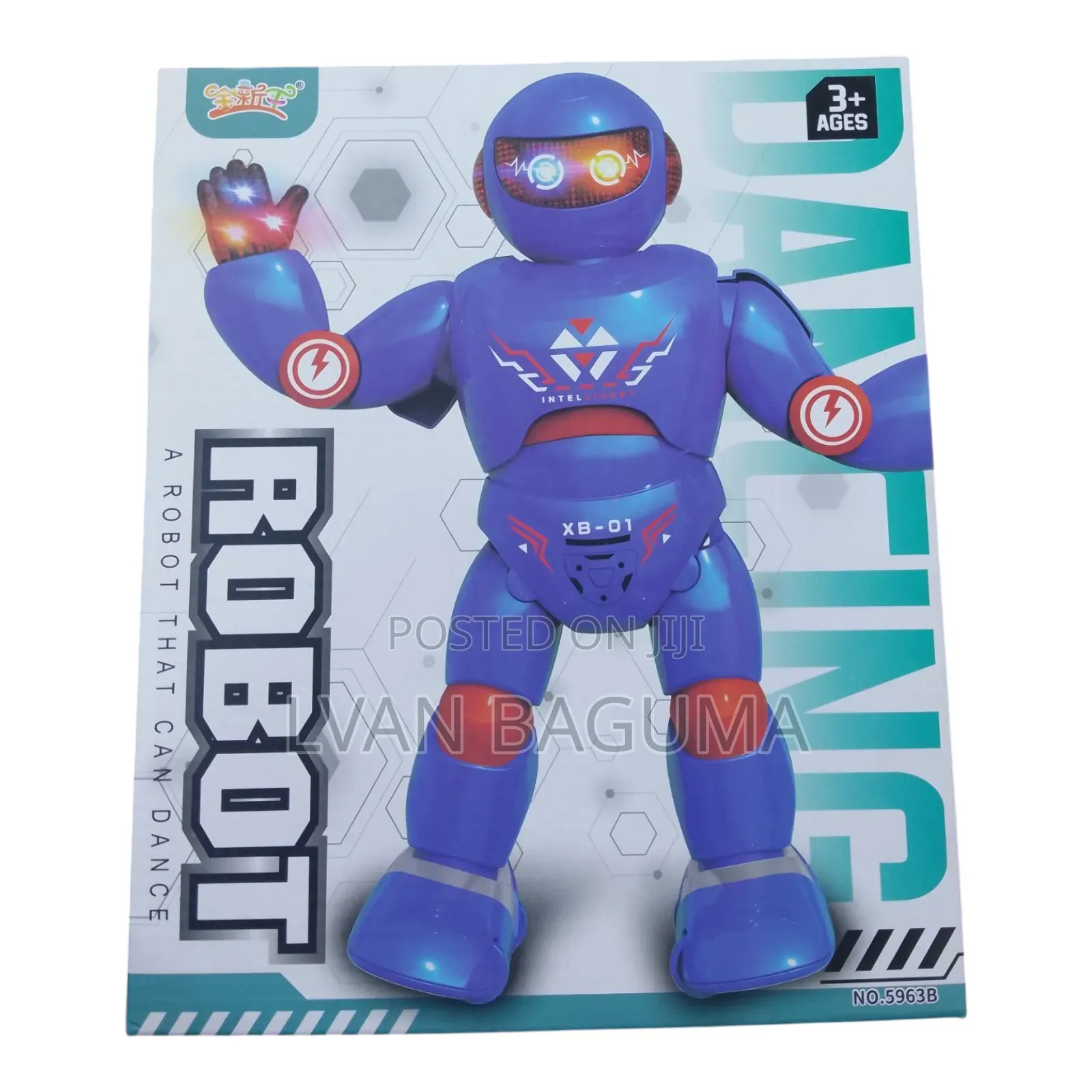 Dancing Robot Toy for Kids - Music, Dance and Lights
