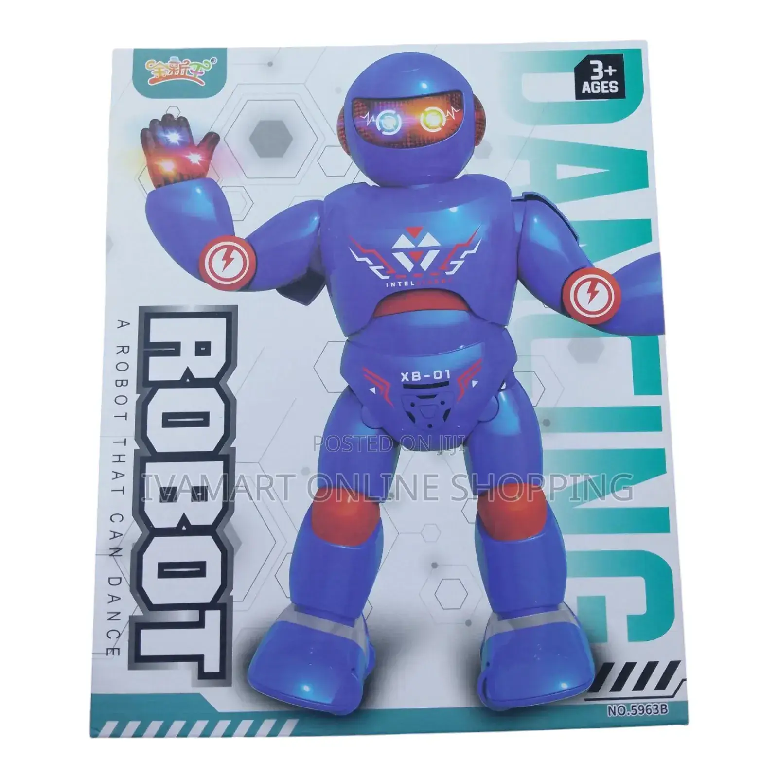 Dancing Robot Toy for Kids - Music, Dance and Lights