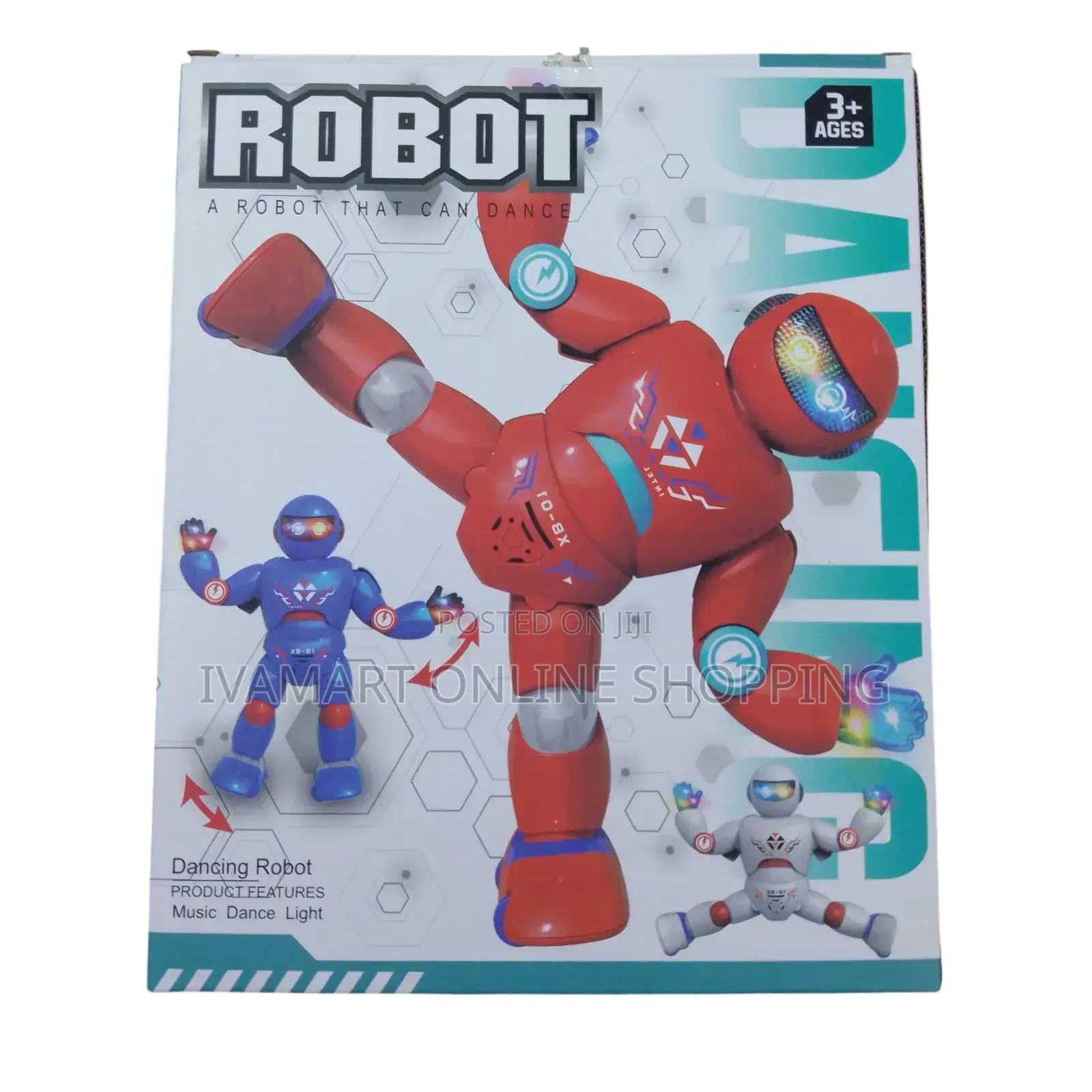 Dancing Robot Toy for Kids - Music, Dance and Lights