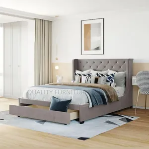 Luxury Wing Back Bed
