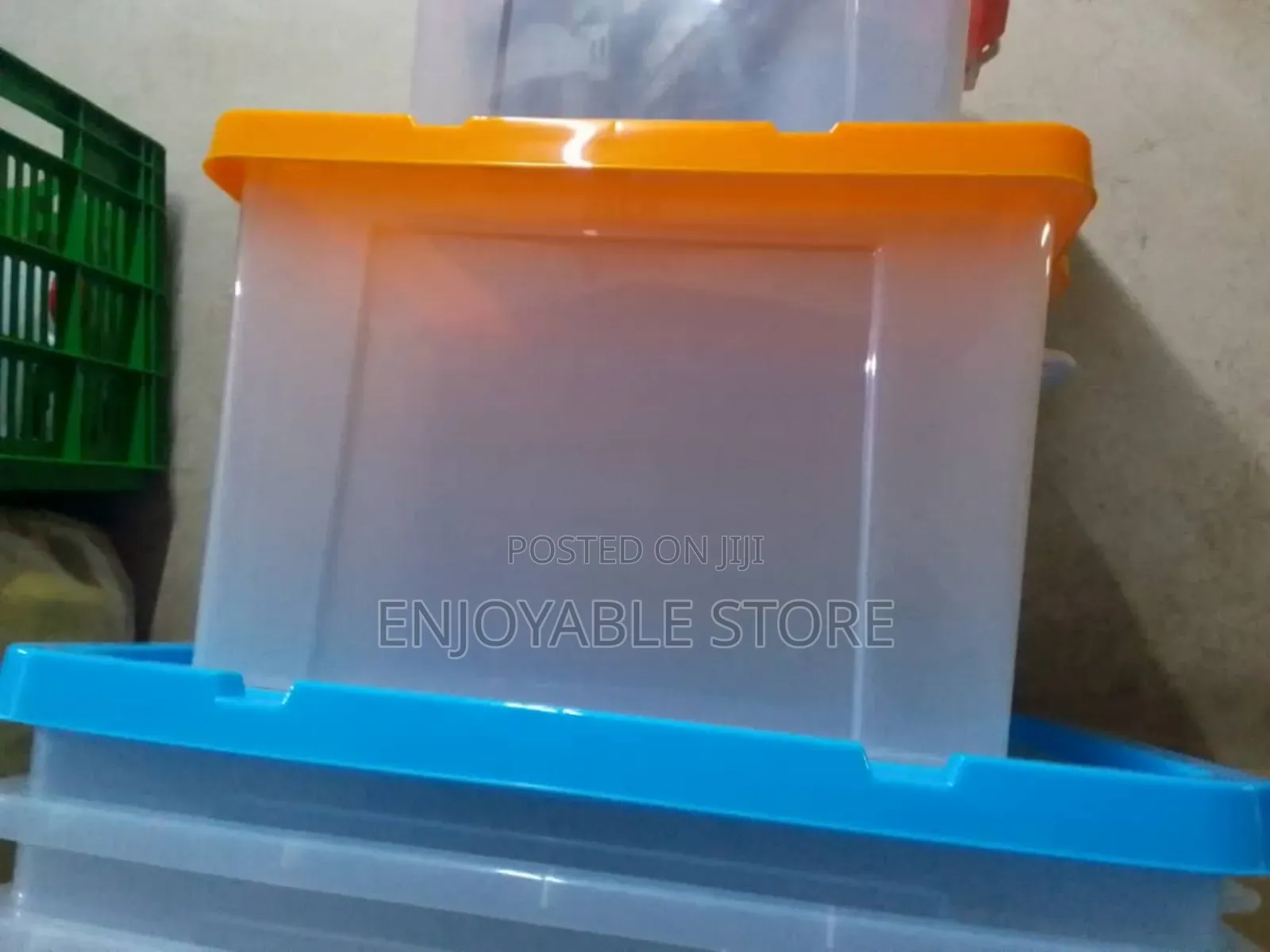 Plastic Storage Boxes Transparent