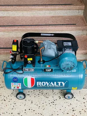 Electric Air Compressor 50l Italy Make