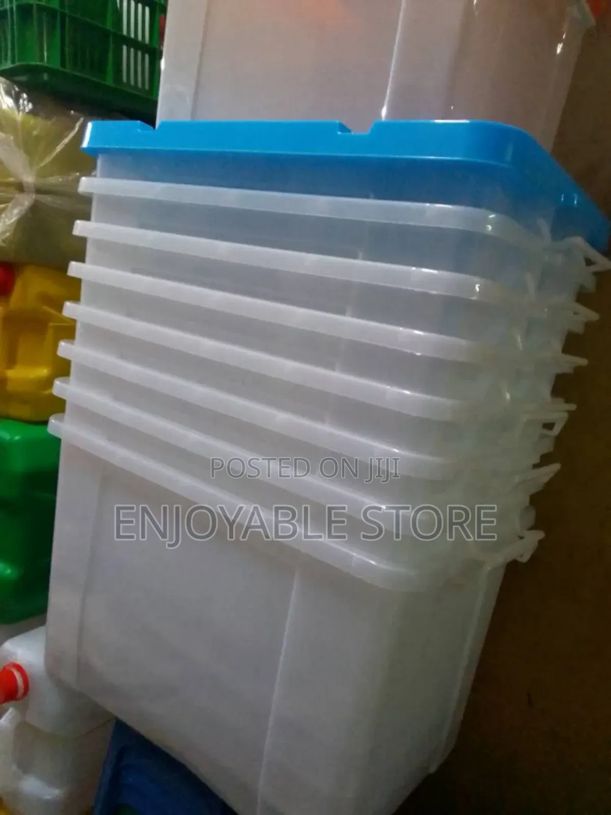 Storage Boxes Plastic Transparent