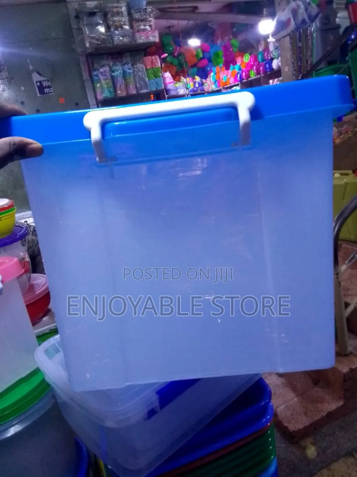 Storage Boxes Plastic Transparent