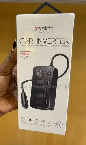 Yesido Car Inverter 200w (Vc07)