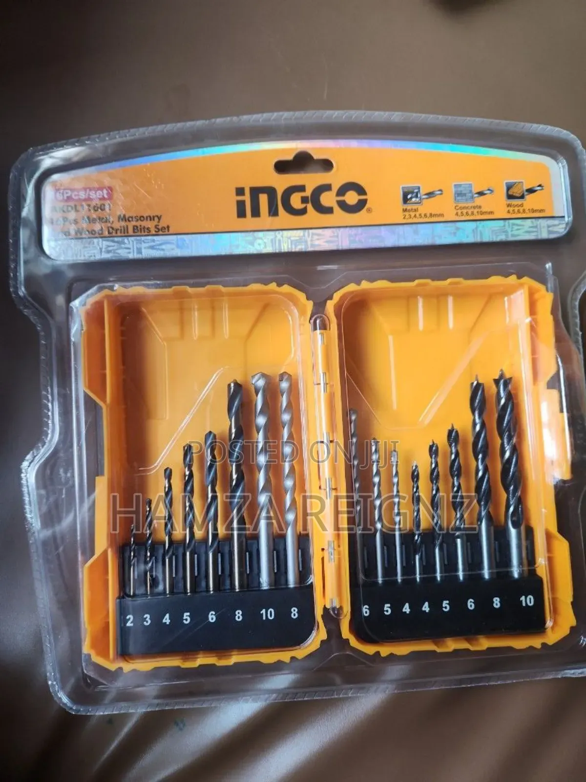 Ingco Drill Bit Set (16 Pieces)