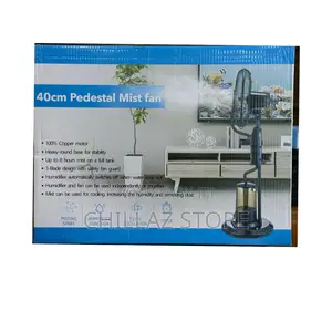 Photo - Pedestal Mist Electric Fan.