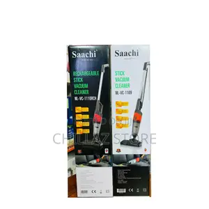 2 in 1 Rechargeable Saachi Stick Vacuum Cleaner.