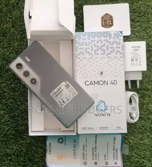 Photo - New Tecno Camon 40 256 GB Gray