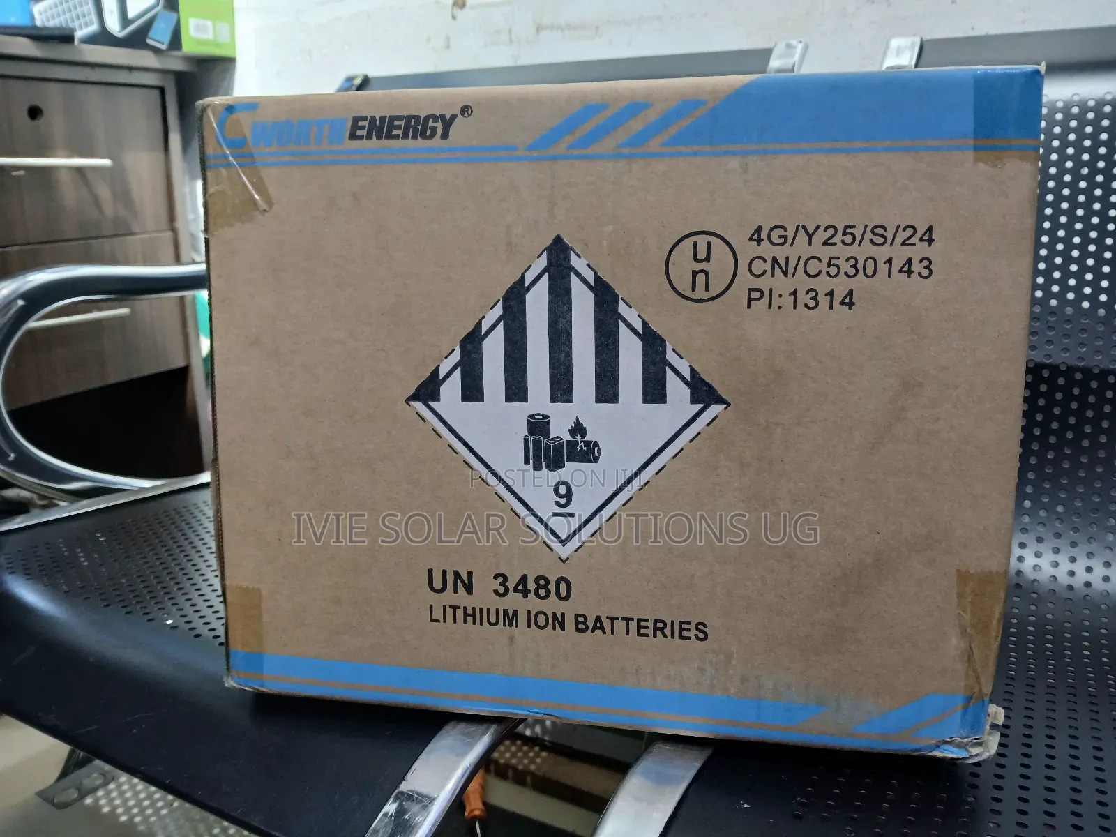 Cworth Energy Lithium Ion Phosphate Battery 100ah 1.28kwh
