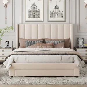 Fabric Bed With Storage