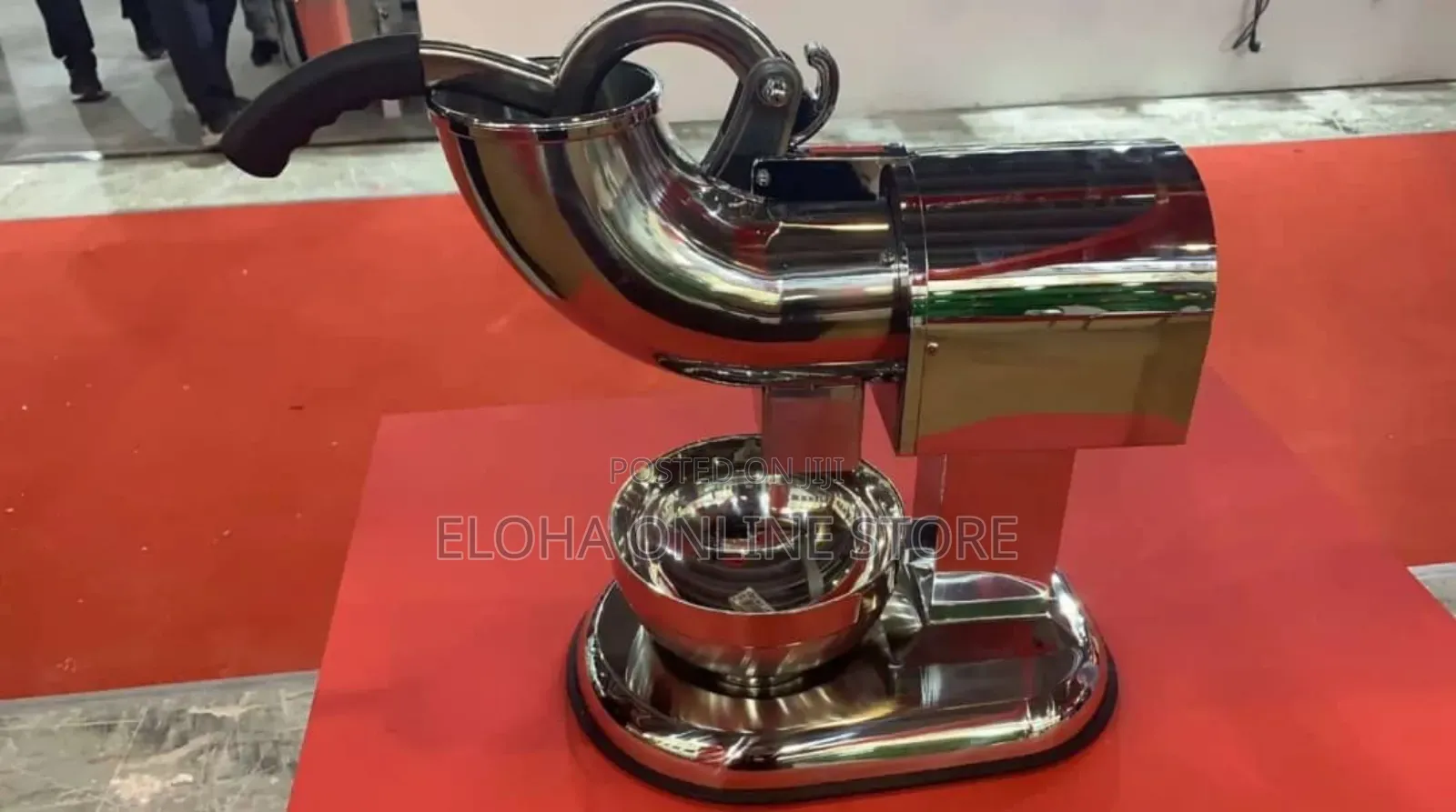 Double Blade Electric Ice Shaver Crusher Machine