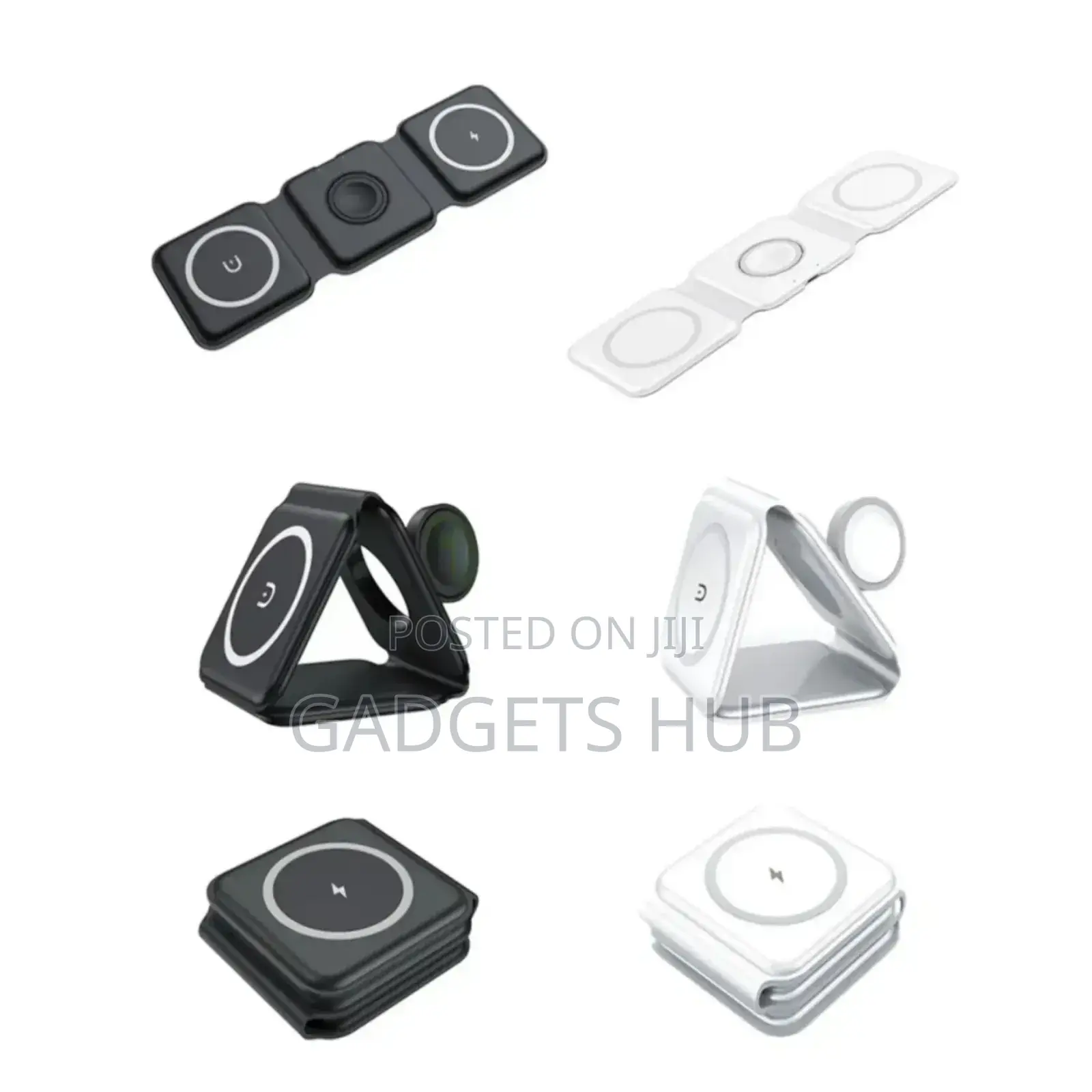 In 1 Wireless Charger
Magnetic Portable Charger Station