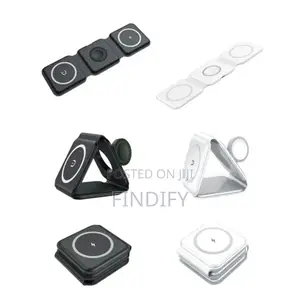 In 1 Wireless Charger
Magnetic Portable Charger Station