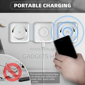 In 1 Wireless Charger
Magnetic Portable Charger Station