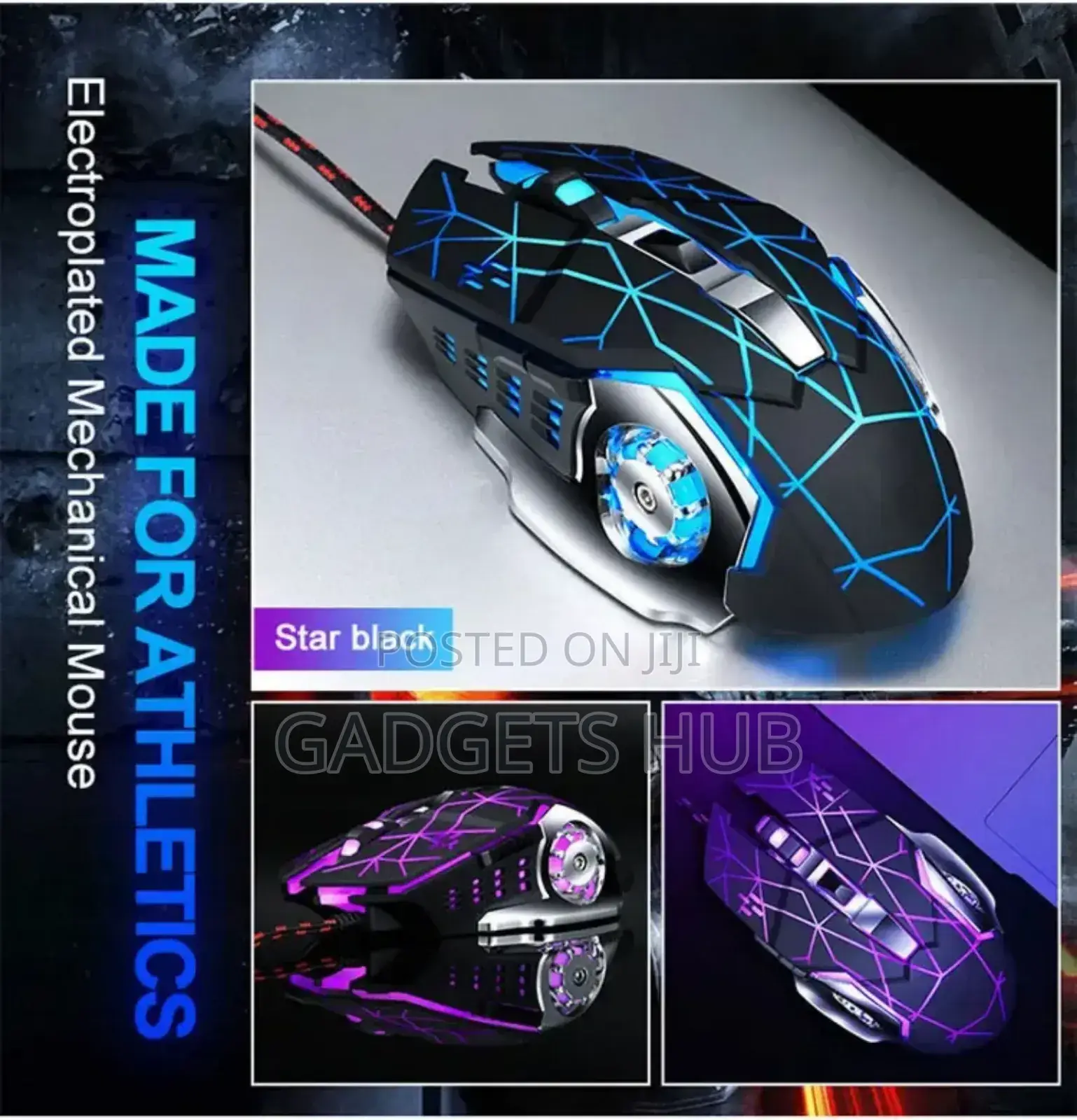Optical RGB Wired Gaming Mouse Usb Macro
Ergonomics