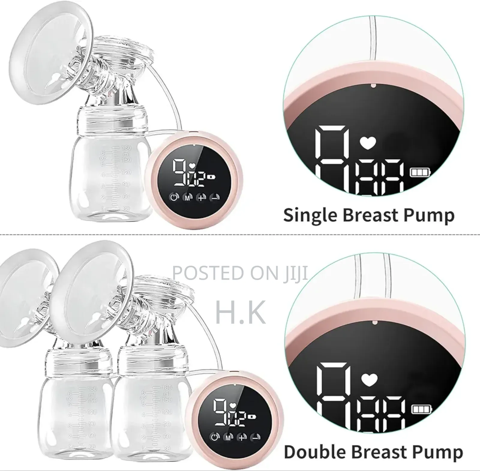Electric Breast Pump, Model: Mz-608t