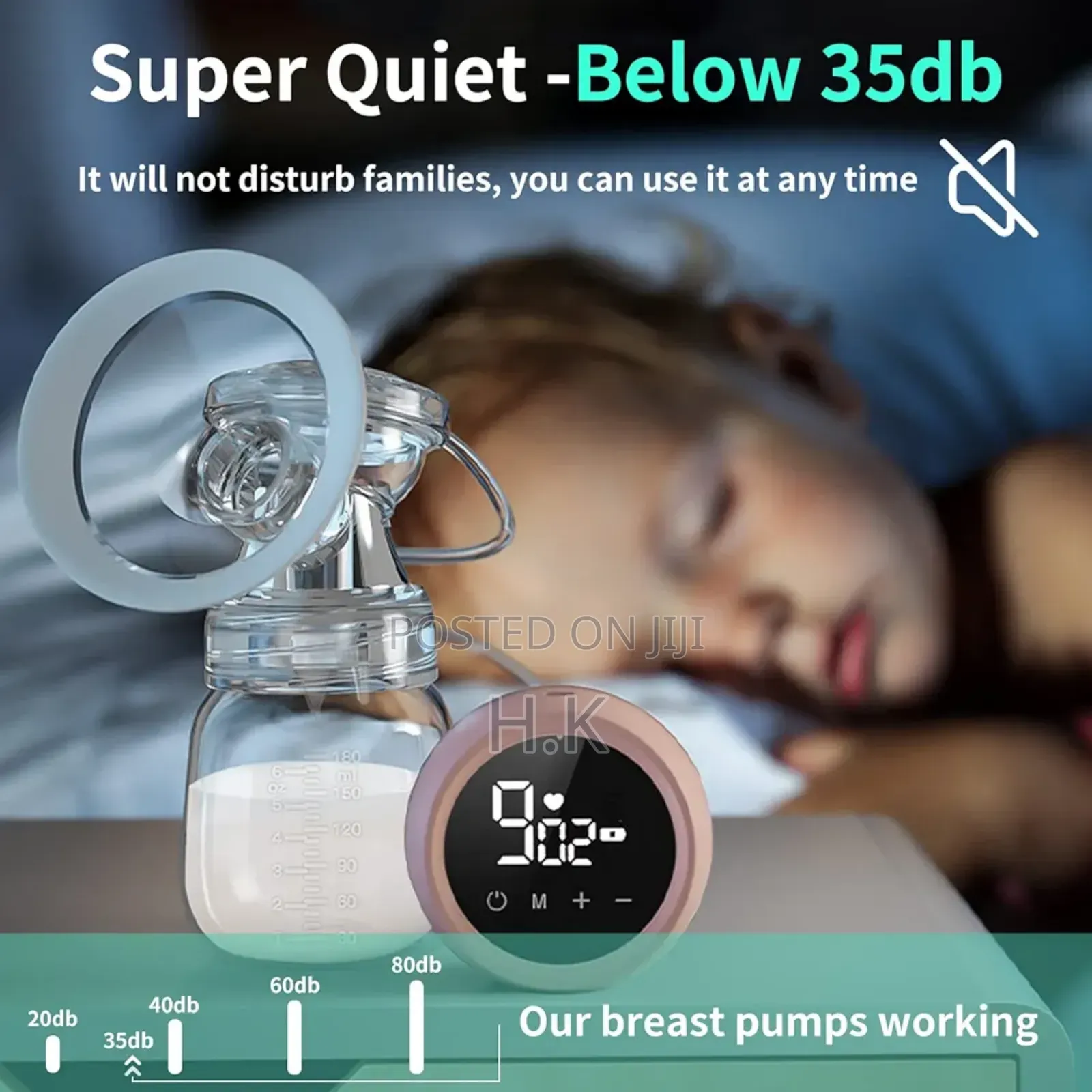 Electric Breast Pump, Model: Mz-608t