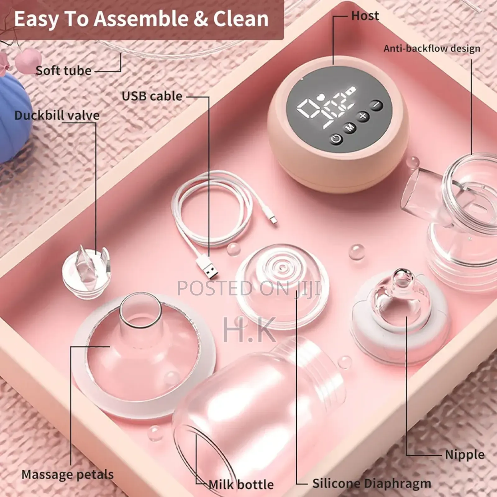 Electric Breast Pump, Model: Mz-608t