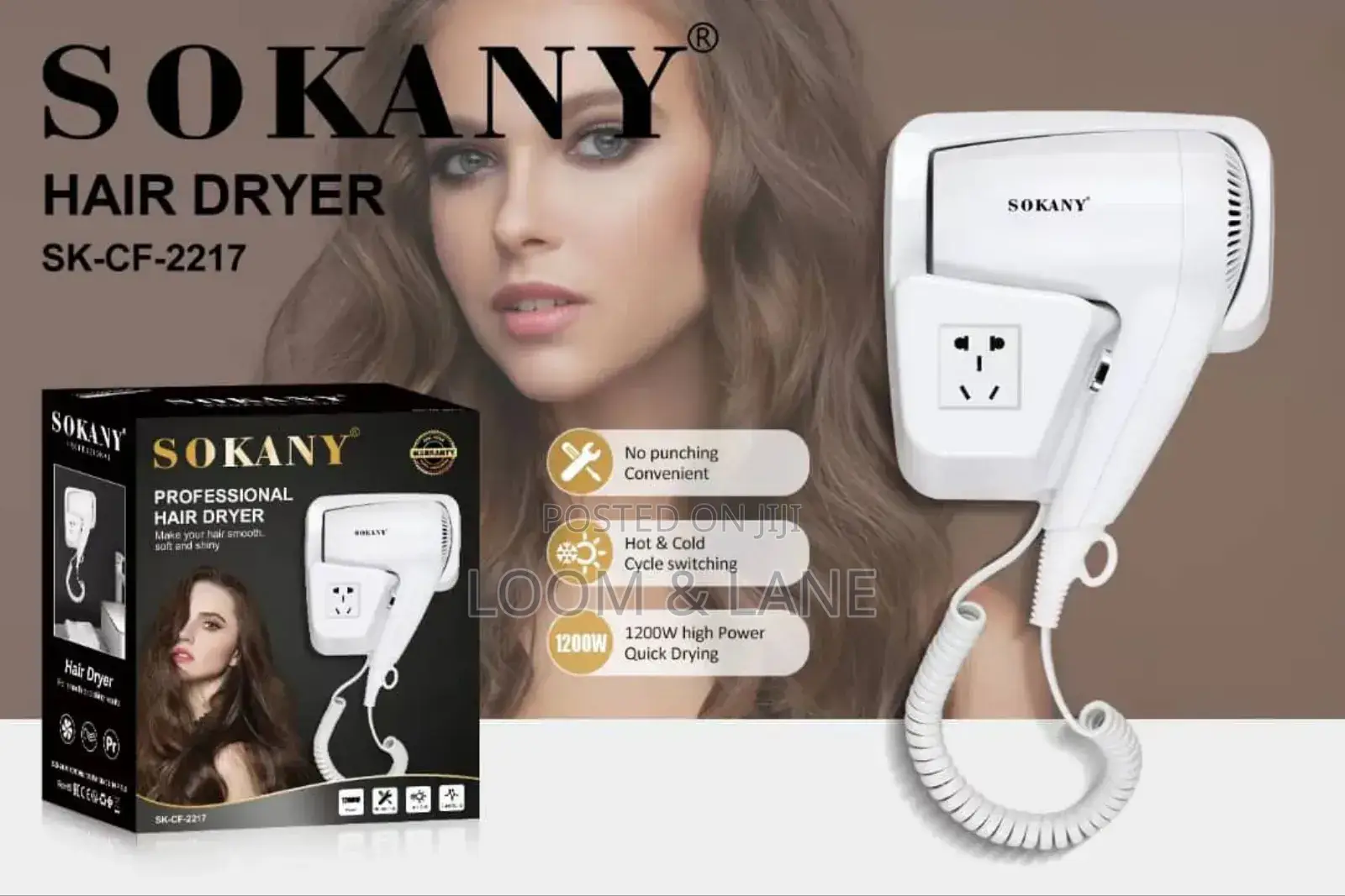 Sokany Sk 2217 Hair Dryer