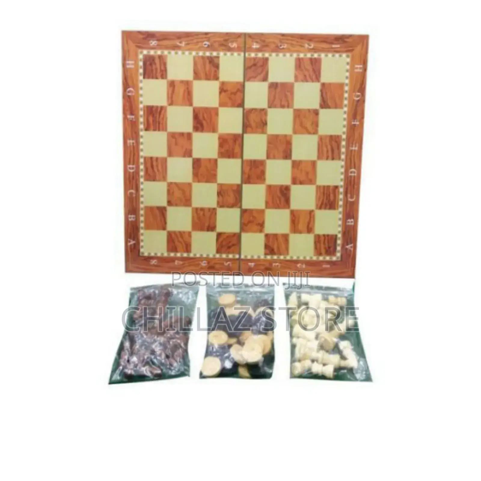 3 in 1 Chess Checkers.
