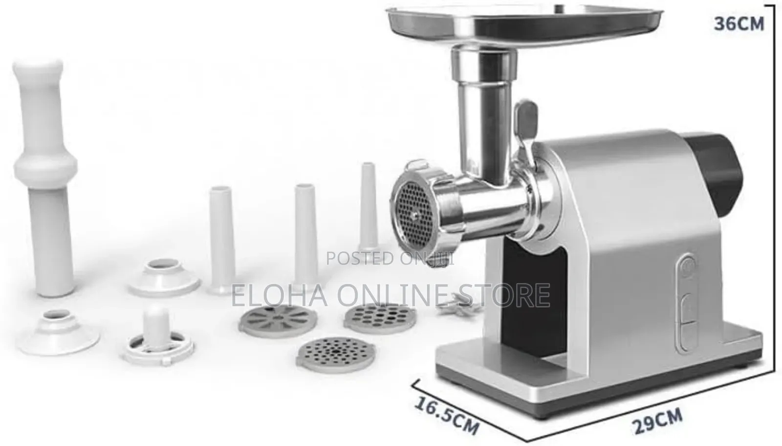 DSP 3in1 Meat Grinder - Sausage Maker 2000 W