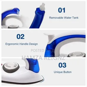 Travel Mini Steam Iron, Electric Home/Travel Iron