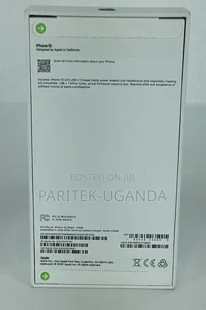 New Apple iPhone 15 Plus 128 GB Black