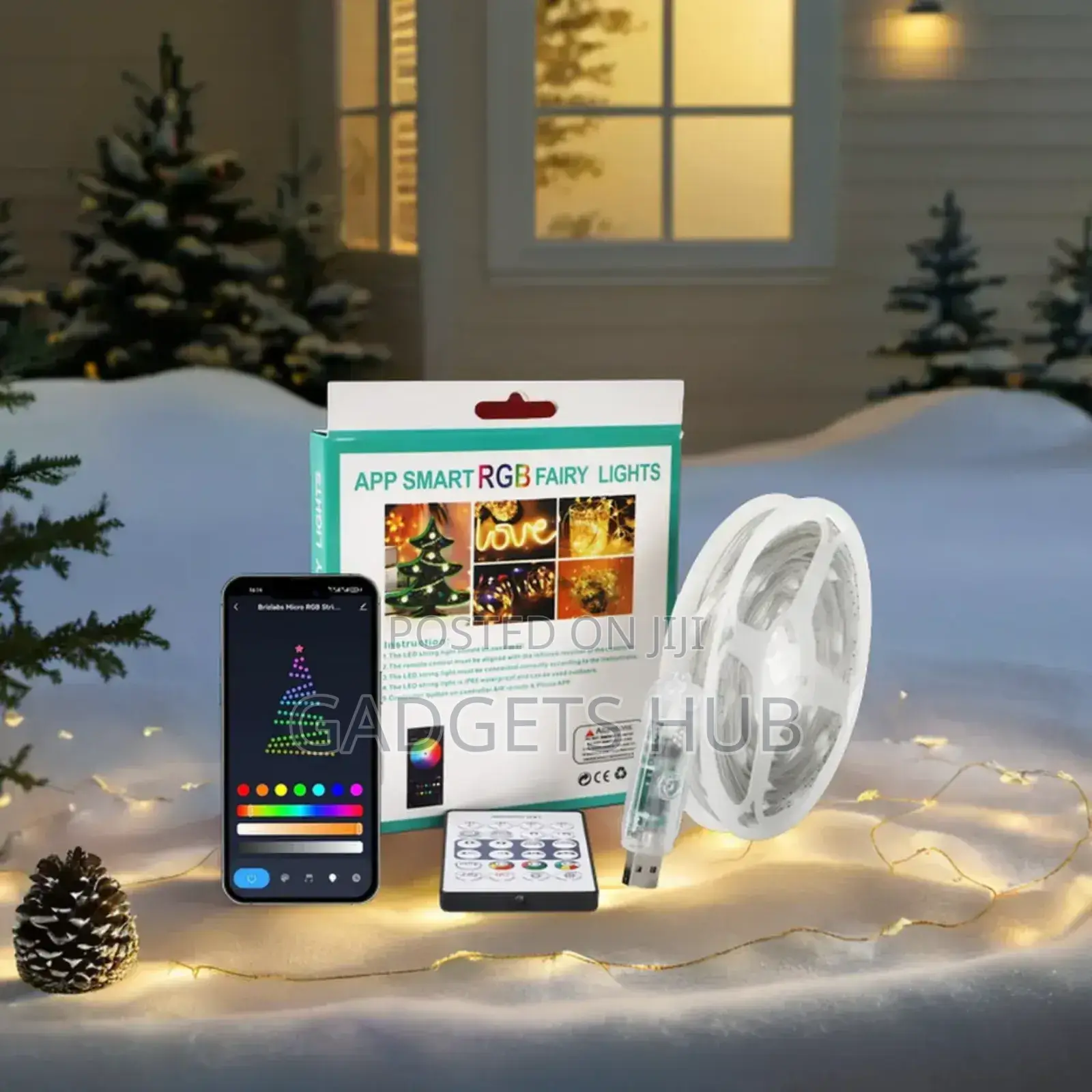 Smart String Lights Led Strip Christmas
Decorations