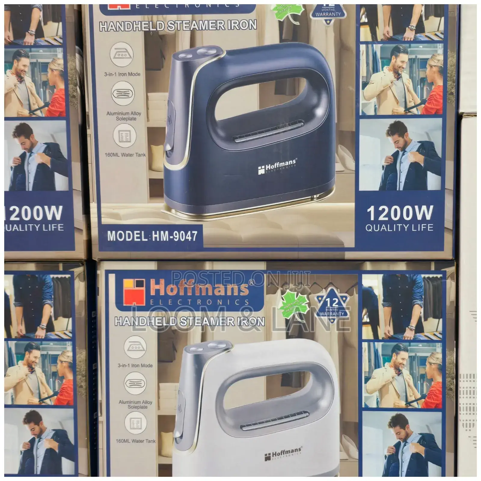 New Design 1200w Hoffmans Steam Iron