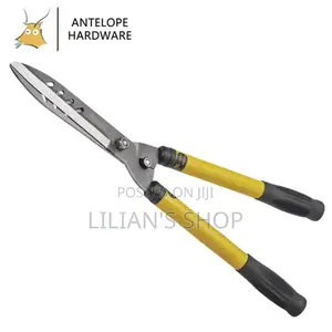Heavy Duty Metal Garden Hedge Shear Cutter Black Yellow