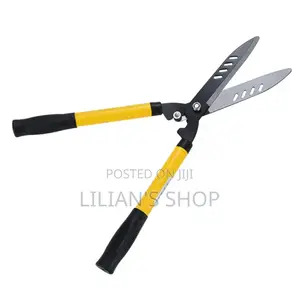 Heavy Duty Metal Garden Hedge Shear Cutter Black Yellow