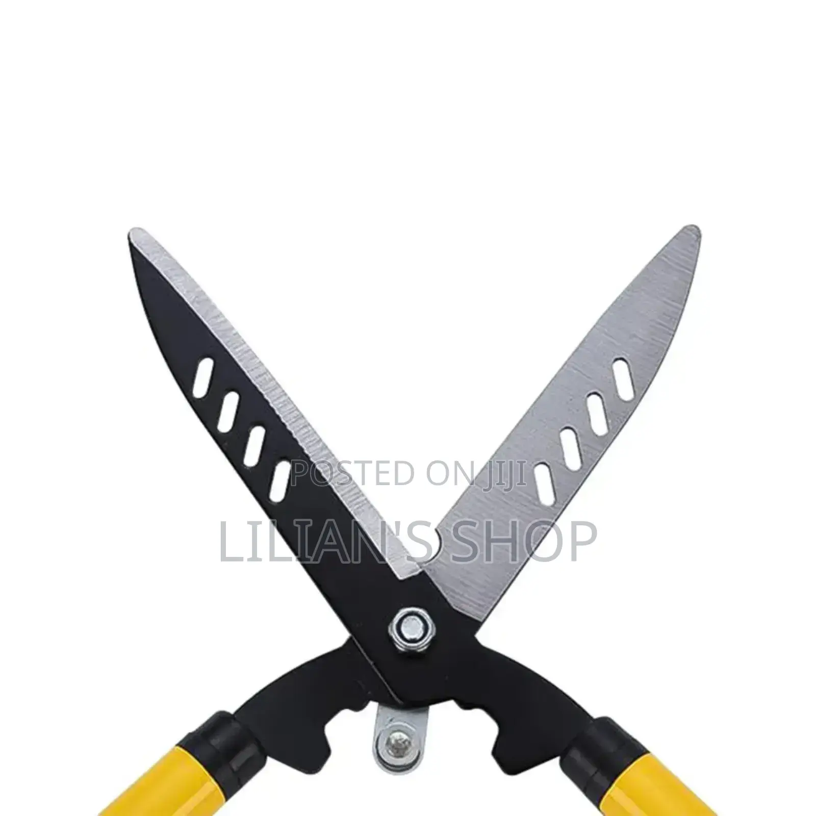 Heavy Duty Metal Garden Hedge Shear Cutter Black Yellow