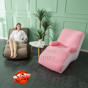 Inflatable Air Sofa With Armrests Bean Bag Recliner