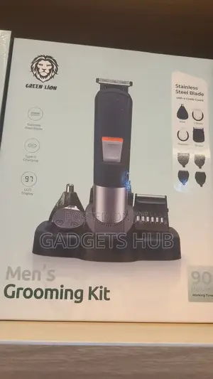 Green Lion Men's
Grooming Kit