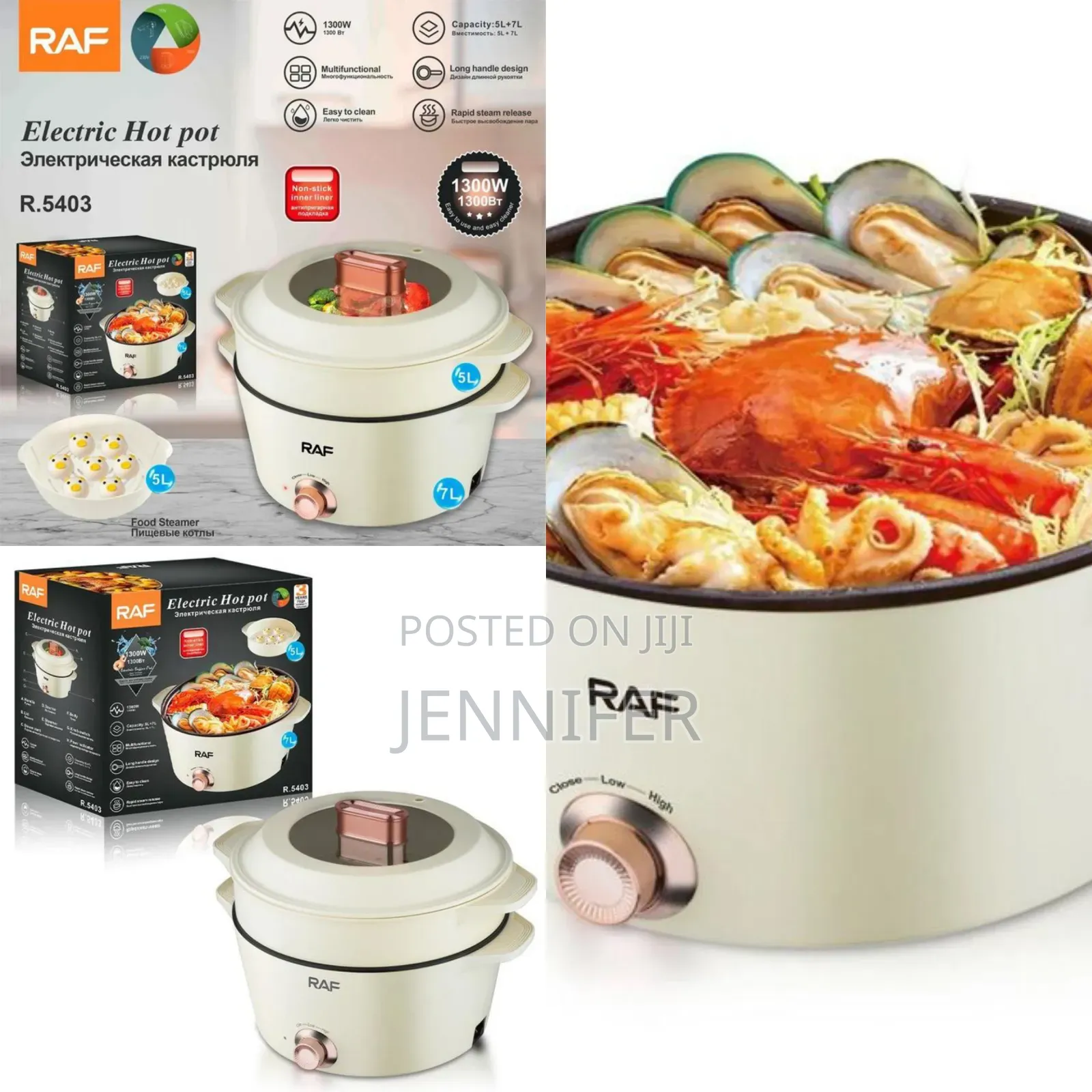 Raf Electric Food Steamer
