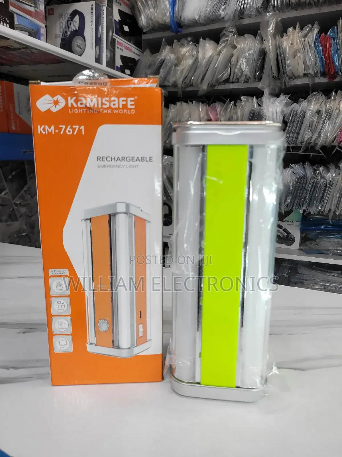 Kamisafe Rechargeable Emergency Light Km-7671