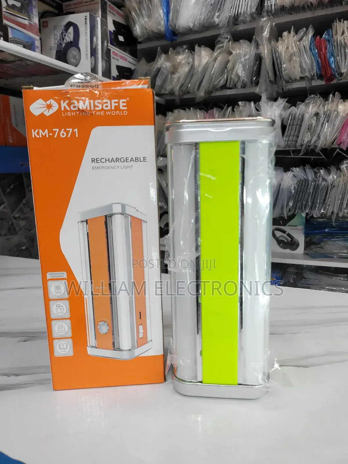 Kamisafe Rechargeable Emergency Light Km-7671