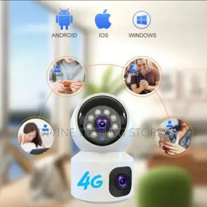 4g Sim Card Dual Lens Camera, 4g Wireless PTZ Camera