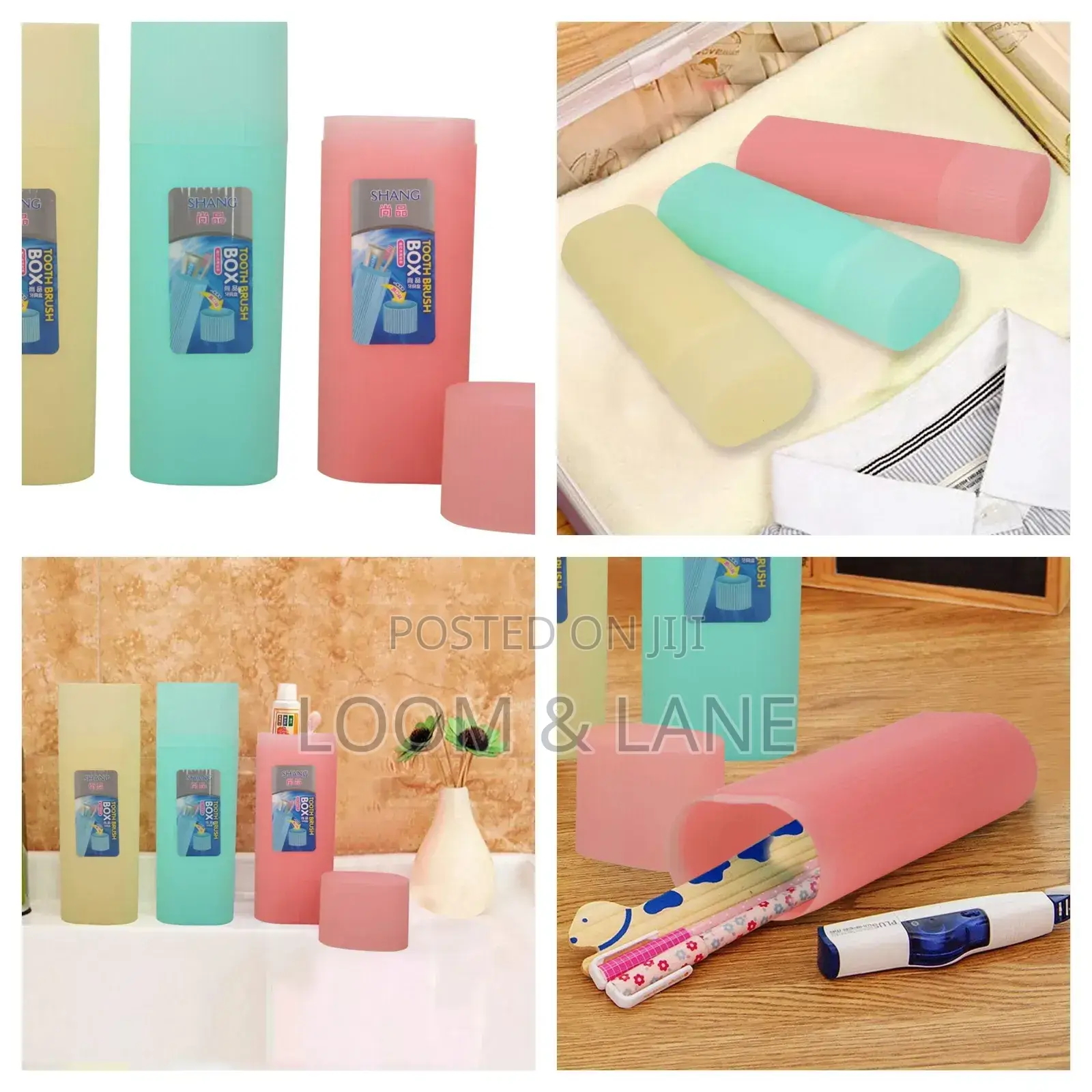 New Quality Portable Travel Toothbrush Storage Box Case