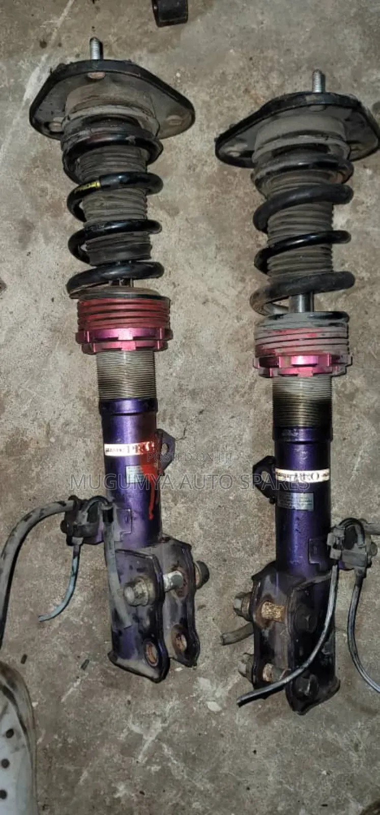 Wish, Fielder ,Spacio, Premio X, Alex Front Coil Over Shocks