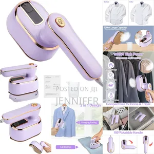 Heavy-Duty 1000w Mini Steam Iron