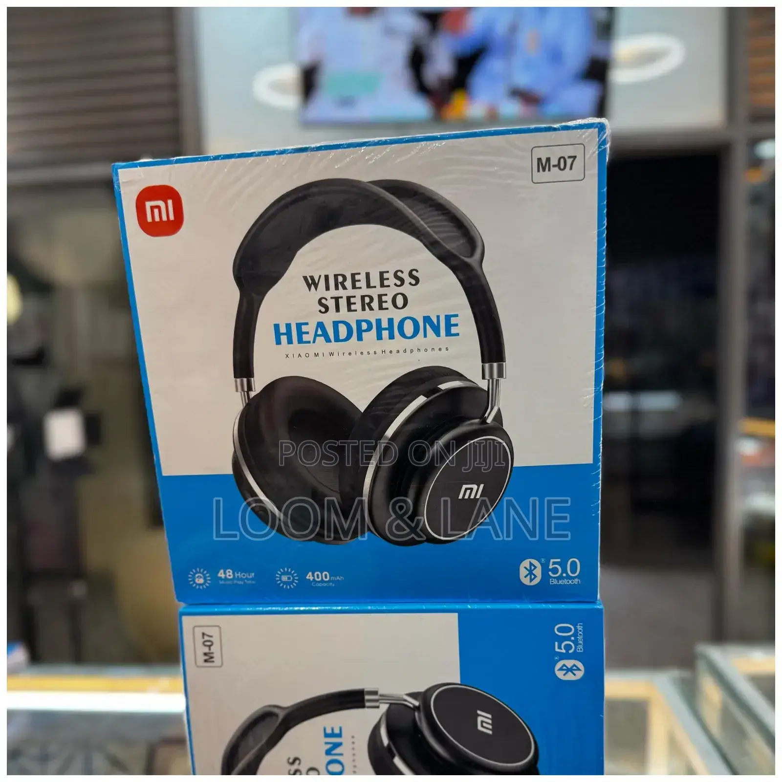 M-07 Wireless Headphones-New