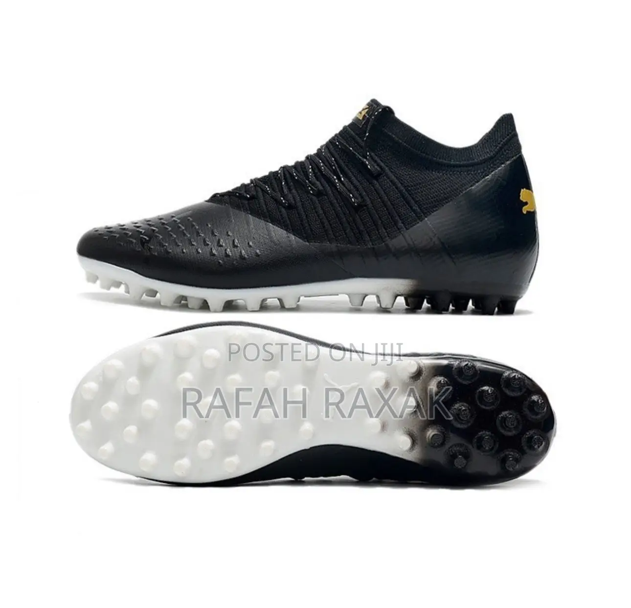 Black/White Puma Future Z 1.3 Multi Ground Football Boots