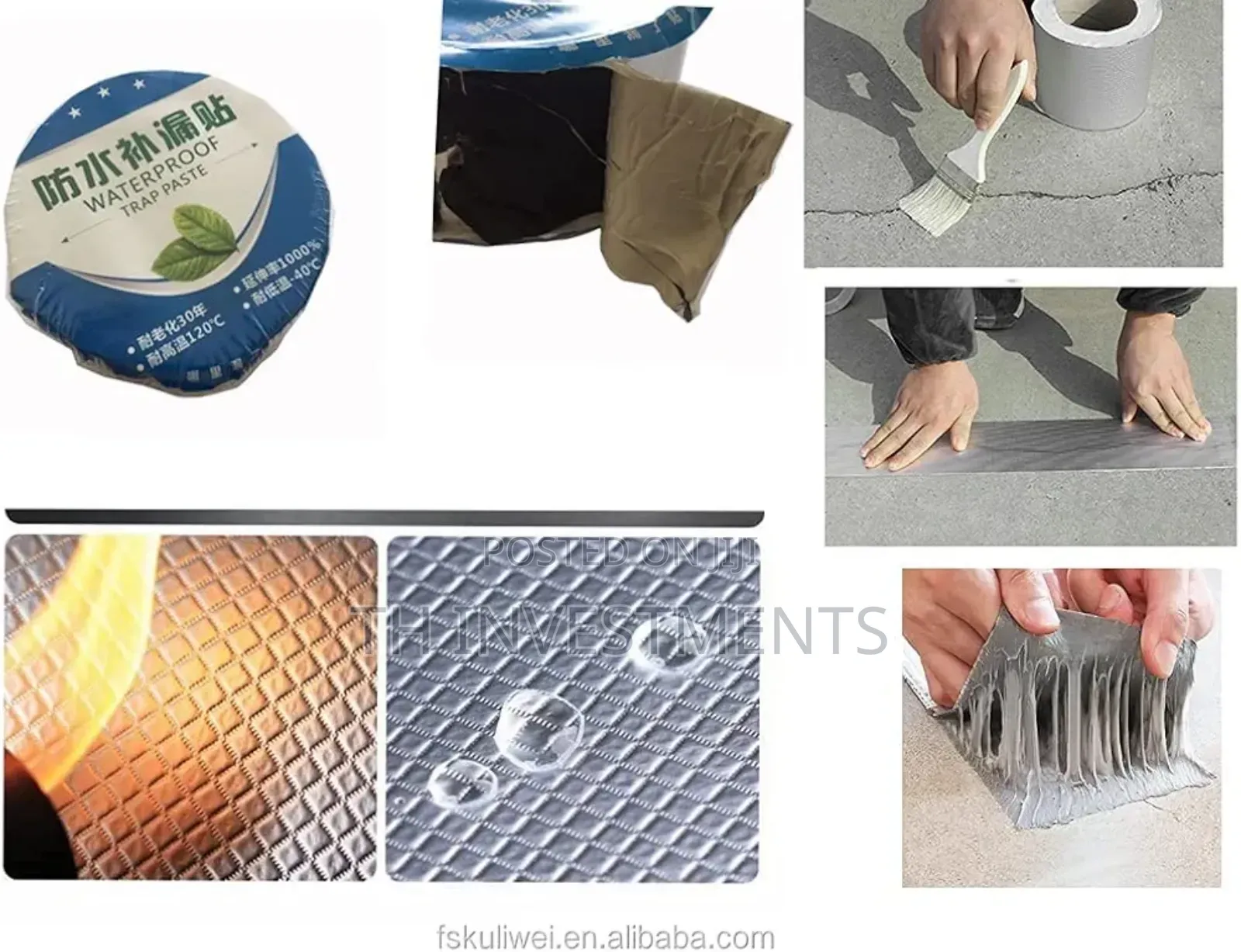 Aluminium Duct Repair Tape Professional Waterproof Tape